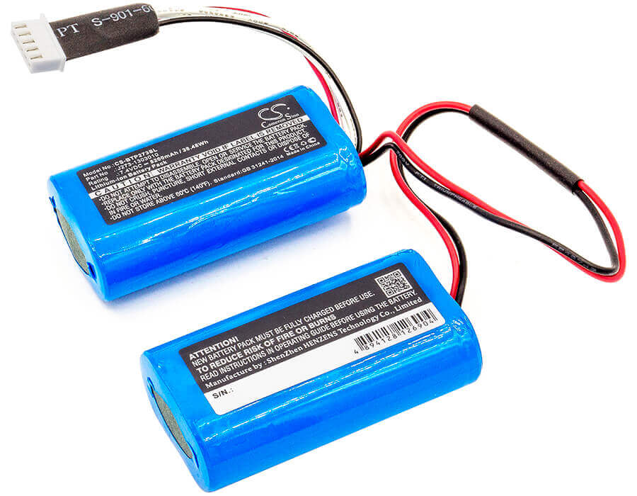 7.4V, Li-ion, 5200mAh, Speaker battery fits Beats, J273, Pill Xl, 38.48Wh Speaker Cameron Sino Technology Limited