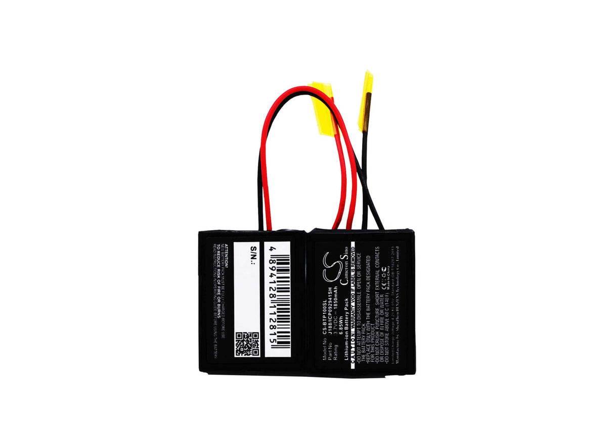3.7V, Li-ion, 1850mAh, Speaker battery fits Beats, Pill 1.0, 6.85Wh Speaker Cameron Sino Technology Limited