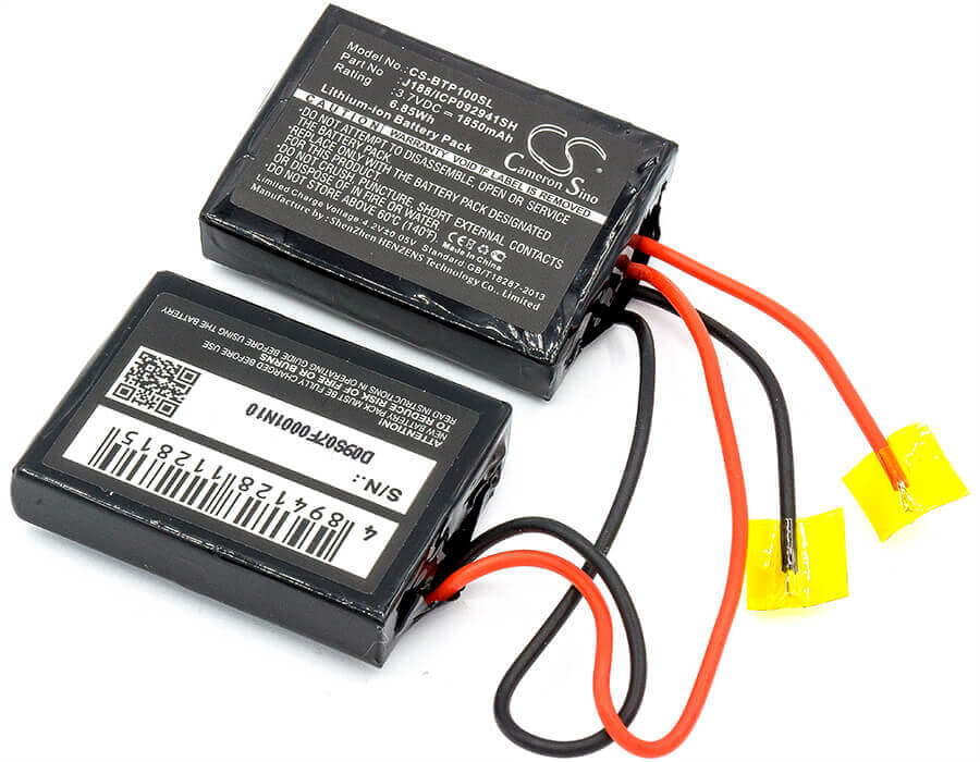 3.7V, Li-ion, 1850mAh, Speaker battery fits Beats, Pill 1.0, 6.85Wh Speaker Cameron Sino Technology Limited