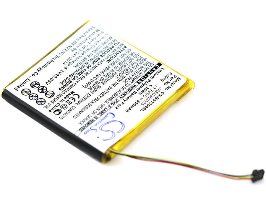 Li-Polymer, Headset Battery For Beats, Solo 2.0, Solo 3.0 3.7v, 350mah - 1.30wh Wireless Headset Cameron Sino Technology Limited