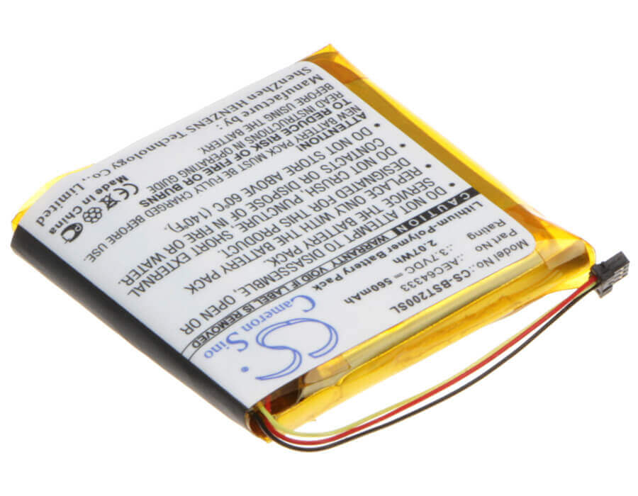 3.7V, Li-Polymer, 560mAh, Headset battery fits Beats, Aec643333, Solo Pro Wireless, Studio 2 B0500, 2.07Wh Wireless Headset Cameron Sino Technology Limited