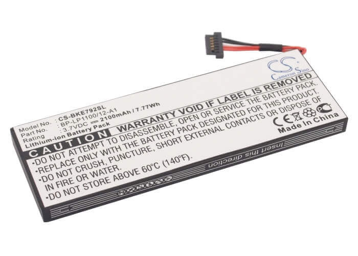 3.7V, Li-ion, 2100mAh, batterie GPS compatible avec Becker, Bp-lp1100/12-a1, Be7928, Traffic Assist 7928, 7.77Wh GPS, Navigator Cameron Sino Technology Limited