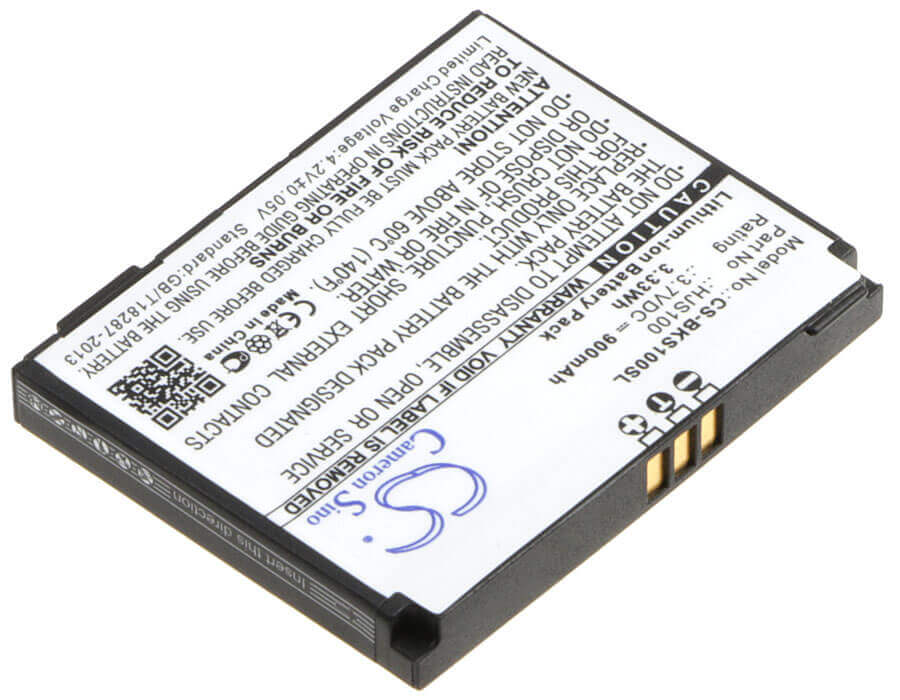 3.7V, Li-ion, 900mAh, GPS battery fits Becker, 338937010208, Hjs 100, Hjs-100, 3.33Wh GPS, Navigator Cameron Sino Technology Limited