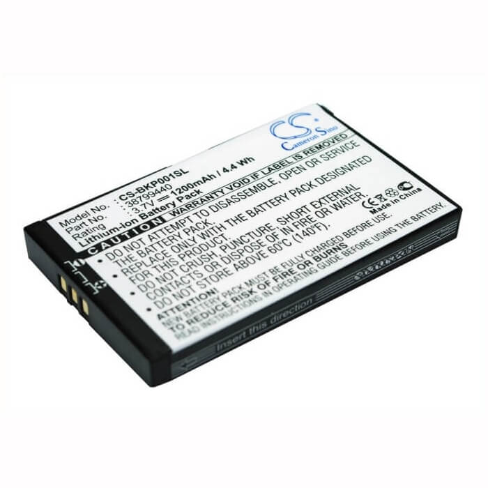3,7V, Li-ion, 1200mAh, batterie GPS compatible avec Becker, 38799440, Traffic Assist 7916, Traffic Assist Pro, 4,44Wh GPS, Navigator Cameron Sino Technology Limited