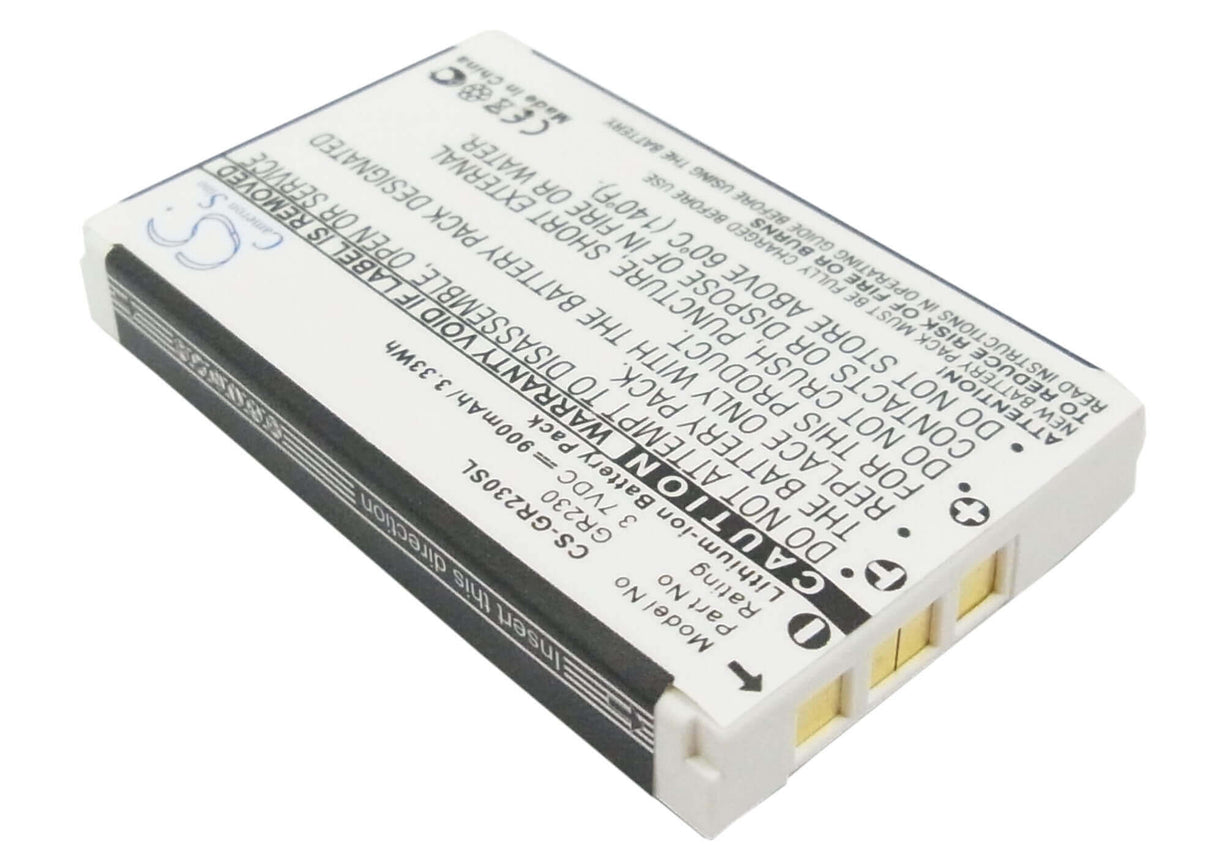 3,7V, Li-ion, 900mAh, batterie GPS compatible avec Socketmobile, Holux, Belkin, 300-203712001, Récepteur GPS Bluetooth, 3,33Wh GPS, Navigateur Cameron Sino Technology Limited