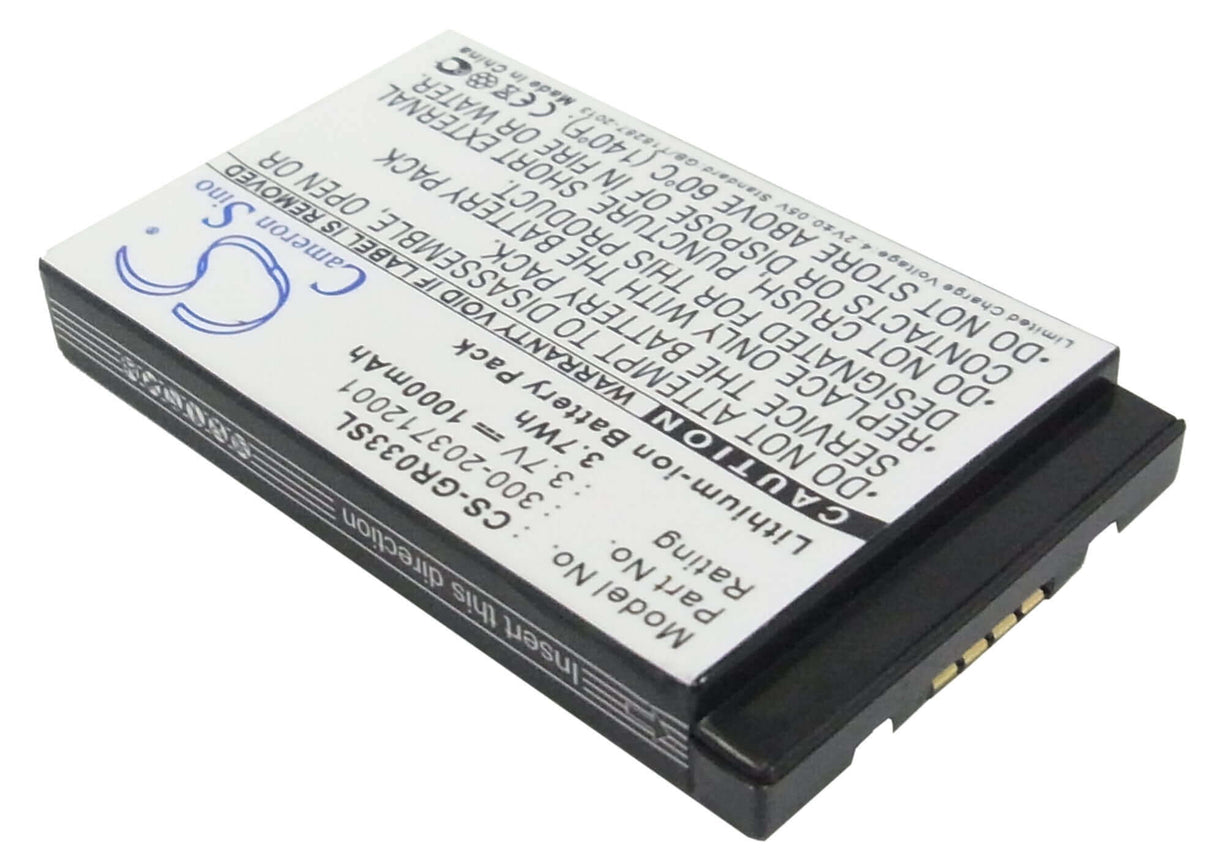 3,7V, Li-ion, 1000mAh, batterie GPS compatible avec Belkin, Rikaline, 300-203712001, F8t051, F8t051dl, 3,7Wh GPS, Navigator Cameron Sino Technology Limited