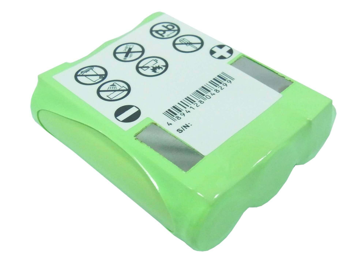 3,6V, Ni-MH, 1500mAh, batterie de téléphone sans fil compatible avec Sbc, Verizon, Bell South, Cidco, Gp, 60aas3bv1z, D-271, D-936, 5,4Wh Téléphone sans fil Cameron Sino Technology Limited (Téléphone sans fil)