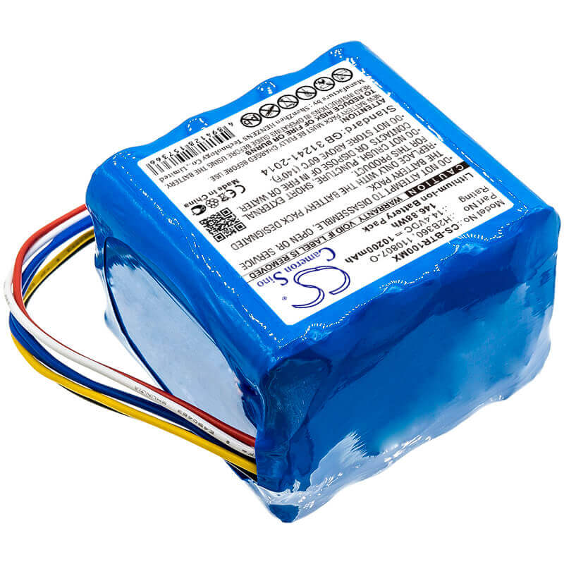 14.4V, Li-ion, 10200mAh, Medical battery fits Imt Medical, Bellavista, 030.811.020, 1000, Respirator, 146.88Wh Medical Cameron Sino Technology Limited (Dangerous Goods)