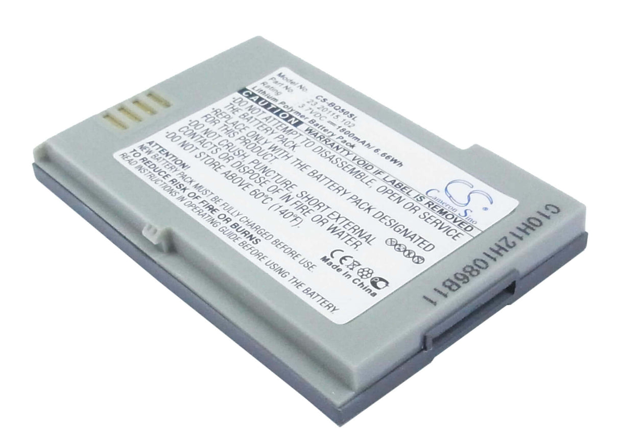 3.7V, Li-Polymer, 1800mAh, SmartPhone battery fits Benq, Benq-siemens, 23.20115.102, P50, 6.66Wh Mobile, SmartPhone Cameron Sino Technology Limited (Smartphone)
