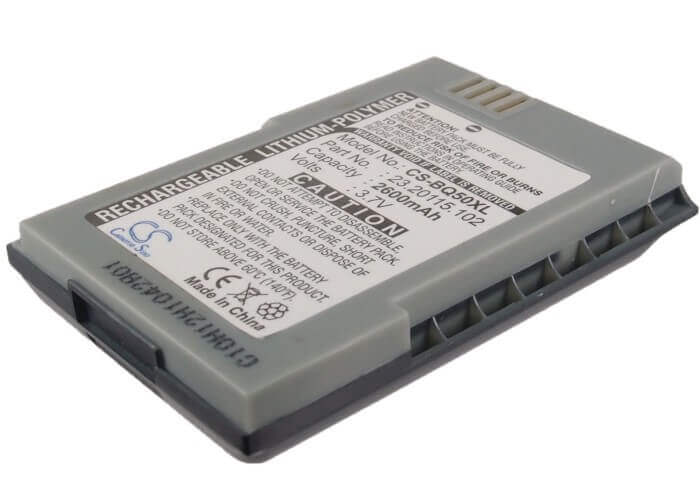3.7V, Li-Polymer, 2600mAh, SmartPhone battery fits Benq, Benq-siemens, 23.20115.102, P50, 9.62Wh Mobile, SmartPhone Cameron Sino Technology Limited (Smartphone)