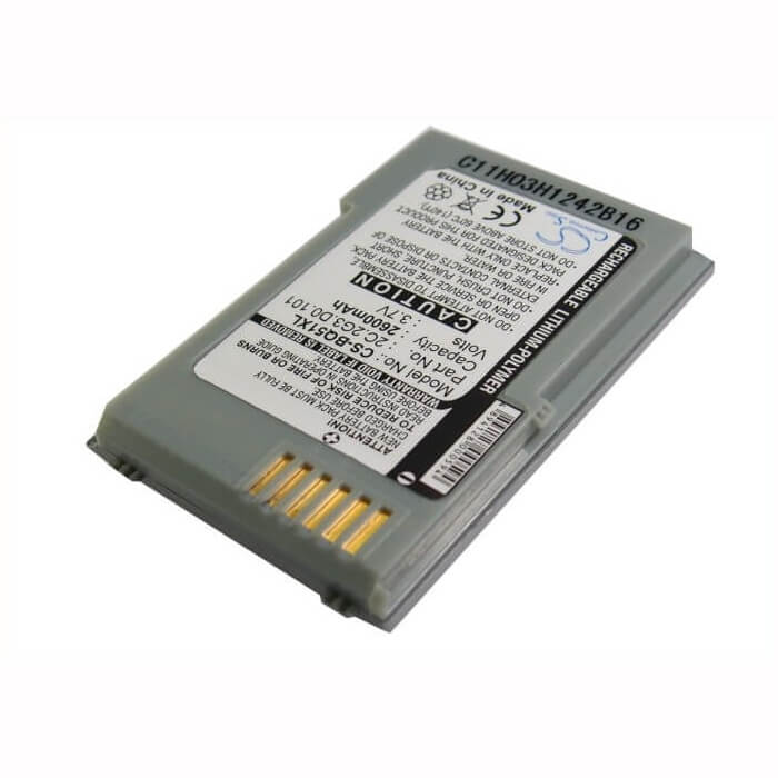 3.7V, Li-Polymer, 2600mAh, SmartPhone battery fits Benq, 2c.2g3.d0.101, P51, 9.62Wh Mobile, SmartPhone Cameron Sino Technology Limited (Suspended)
