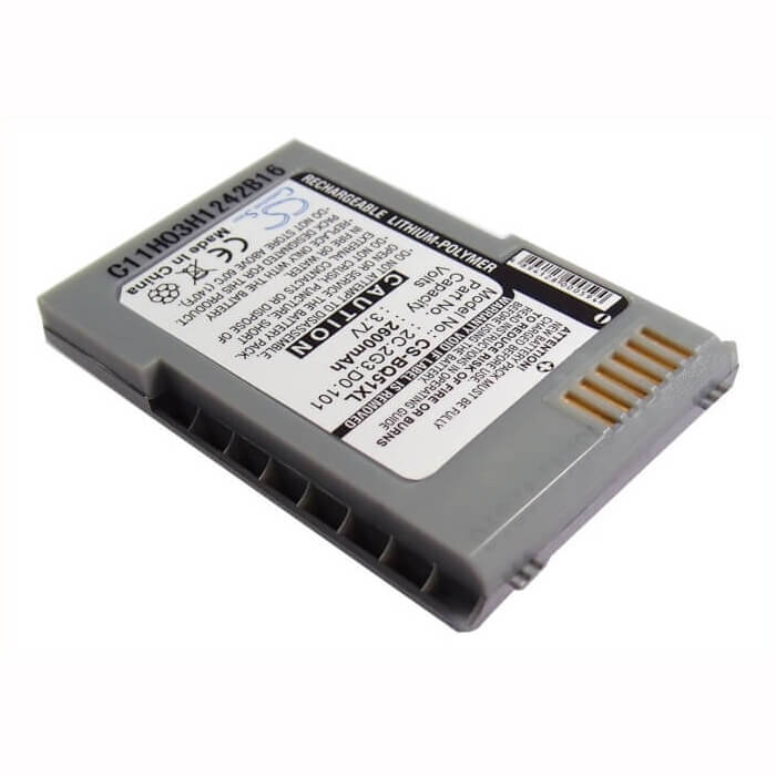 3.7V, Li-Polymer, 2600mAh, SmartPhone battery fits Benq, 2c.2g3.d0.101, P51, 9.62Wh Mobile, SmartPhone Cameron Sino Technology Limited (Suspended)