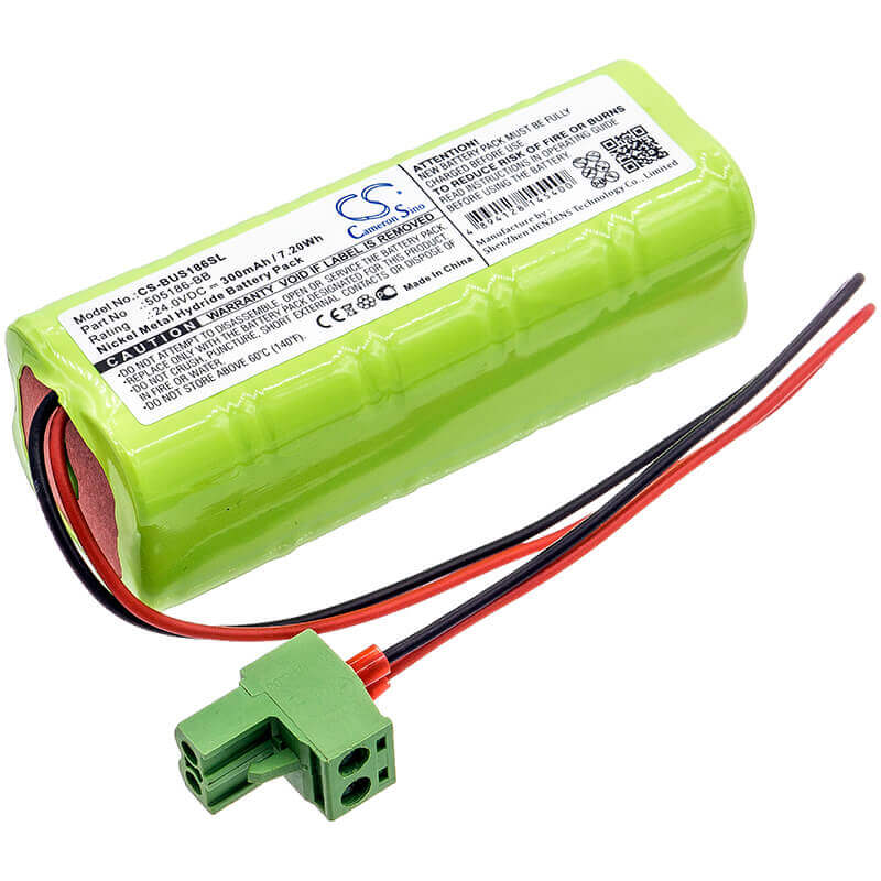 24.0V, Ni-MH, 300mAh, Batterie de serrure de porte compatible avec Besam, 505186-bb, Ouverture automatique de porte Emc, Ouverture automatique de porte Emcm, 7.2Wh Serrure de porte Cameron Sino Technology Limited