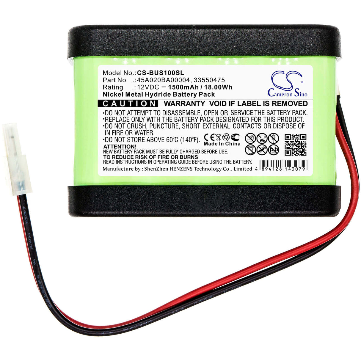 Batterie de porte automatique pour Besam, porte coulissante Unislide II, porte coulissante Unislide 12v, 1500mAh - 18,00Wh Portes automatiques Cameron Sino Technology Limited