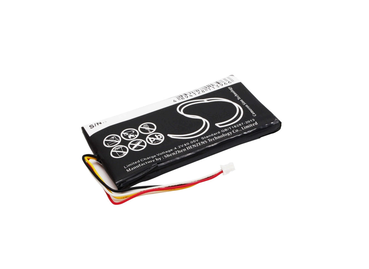 3,7V, Li-Polymer, 1300mAh, batterie GPS compatible avec Binatone, P603562n, Z430bt, 4,81Wh GPS, Navigator Cameron Sino Technology Limited
