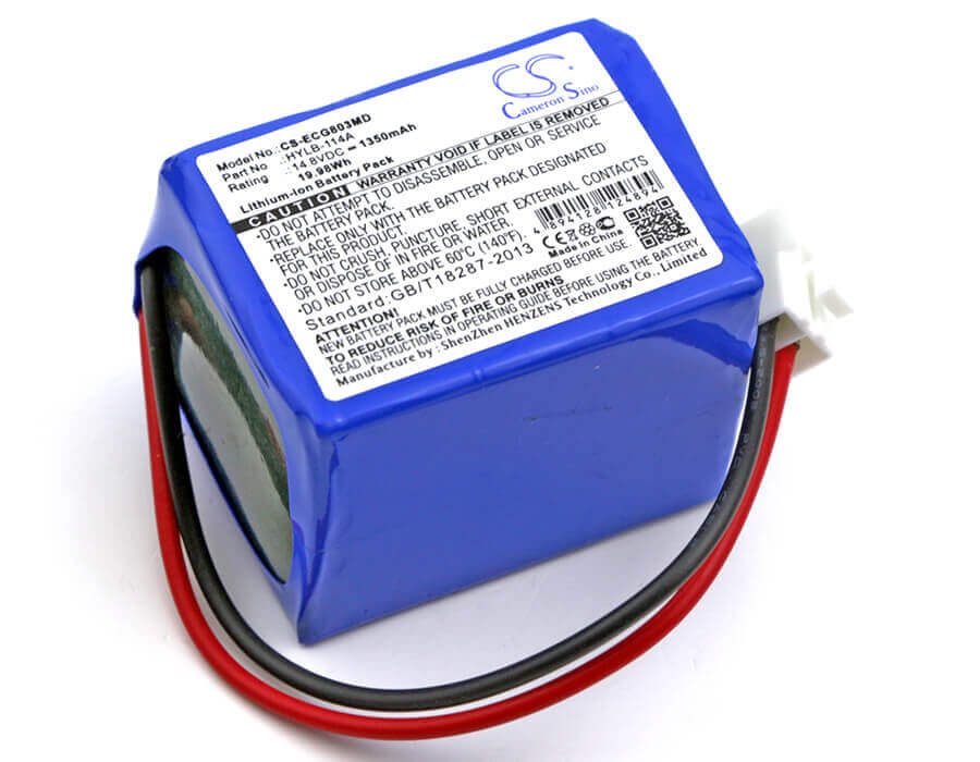 14.8V, Li-ion, 1350mAh, Medical battery fits Biocare, Hylb-114a, Ecg-9803, Ecg-9803g, 19.98Wh Medical Cameron Sino Technology Limited (Medical)