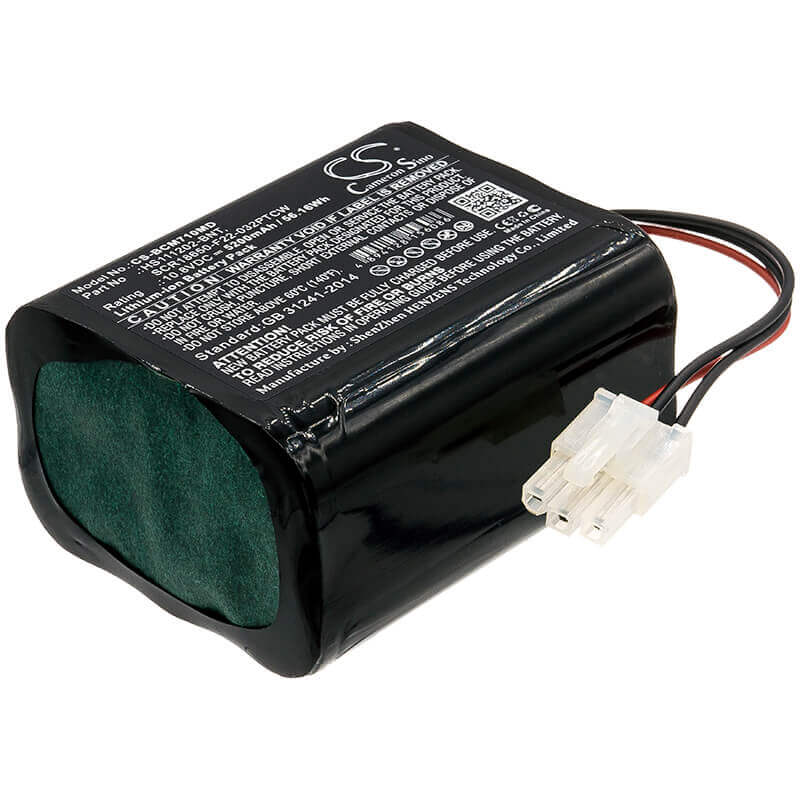 10.8V, Li-ion, 5200mAh, Medical battery fits Bionet, Hs111202-bnt, Bm7vet Optional, 56.16Wh Medical Cameron Sino Technology Limited (Suspended)