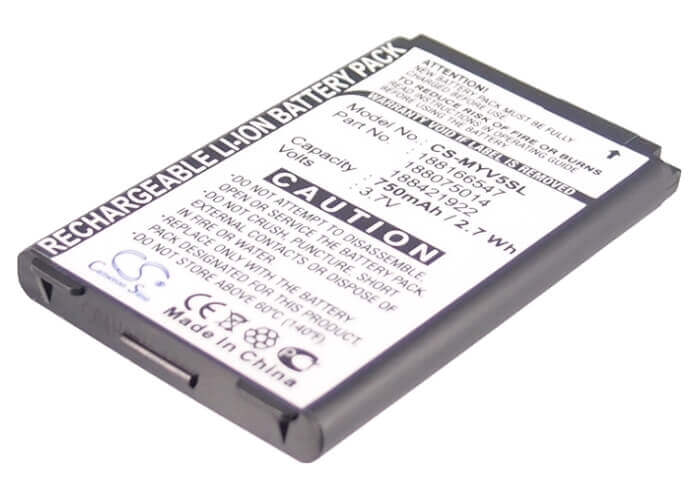 3.7V, Li-ion, 750mAh, SmartPhone battery fits Swisscom, Vodafone, Bird, Sagem, 188421922, S689, 2.78Wh Mobile, SmartPhone Cameron Sino Technology Limited (Smartphone)