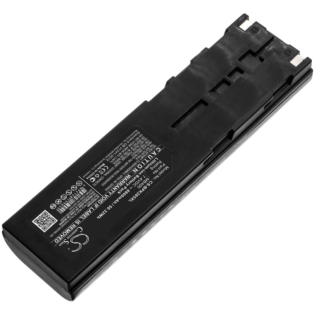 7.4V, Li-ion, 6800mAh, Equipment battery fits Bk Precision, Mb400, 2650A, 2652a, 50.32Wh Equipment, Survey, Test Cameron Sino Technology Limited