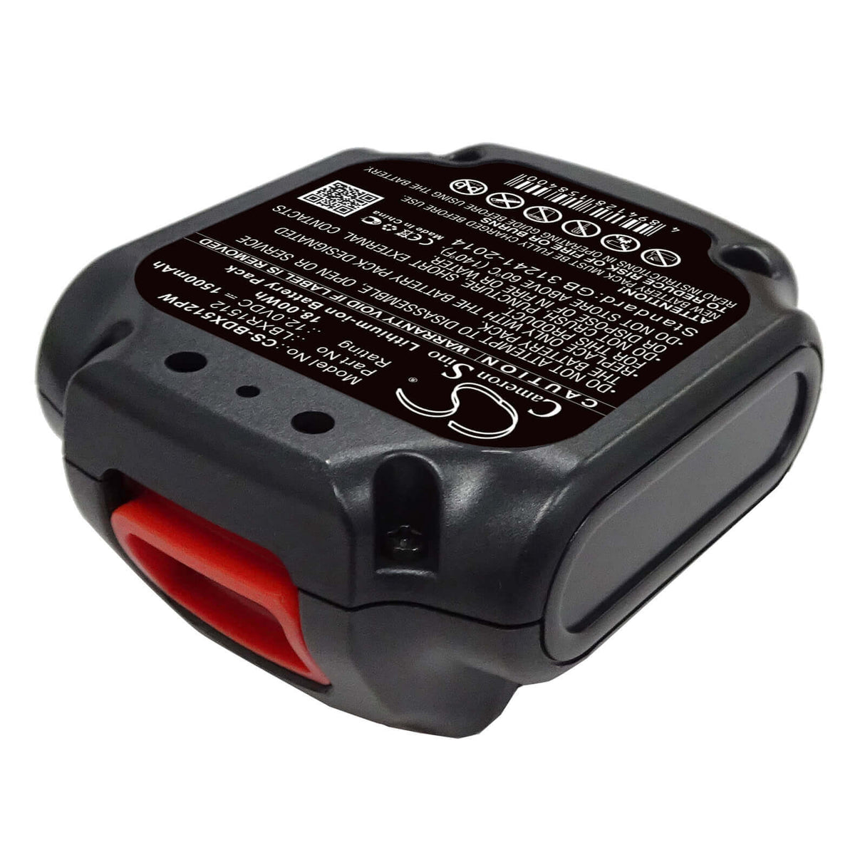 12,0V, Li-ion, 1500mAh, batterie d'outils électriques compatible avec Black & Decker, Lbxr1512, Bdcd112, Bdcd12, 18Wh Outils électriques Cameron Sino Technology Limited (Outils électriques)