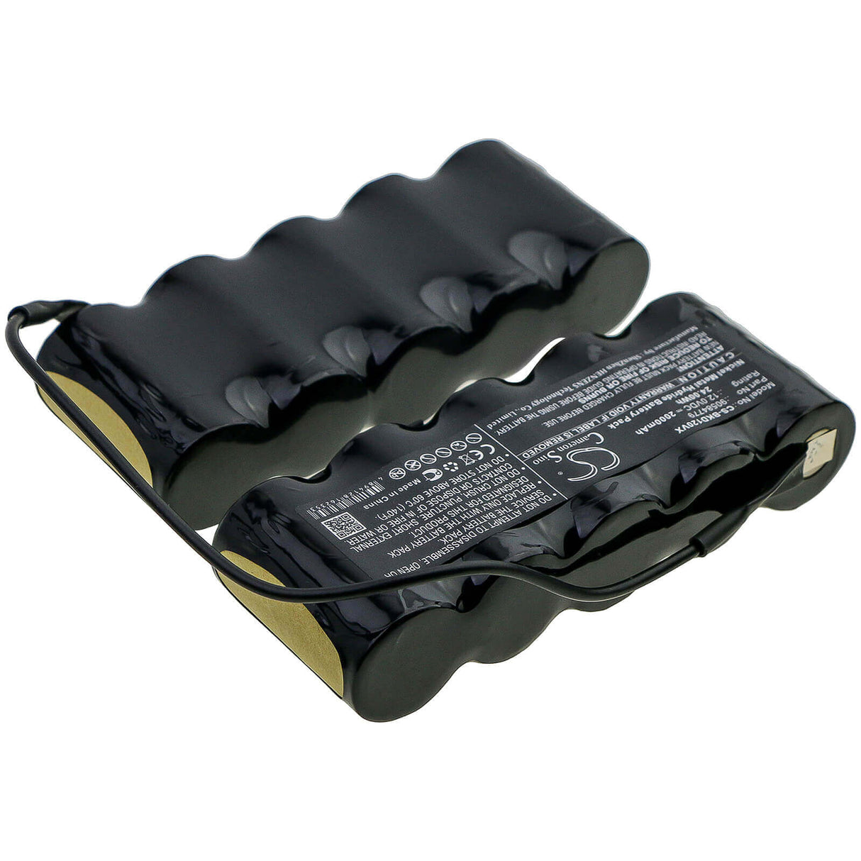 12.0V, Ni-MH, 2000mAh, Vacuum battery fits Black & Decker, Dustbuster Flexi Cyclonic Acti, Flexi Pd1080 H2, Pd1200 H1, 24.00Wh Vacuum Cameron Sino Technology Limited
