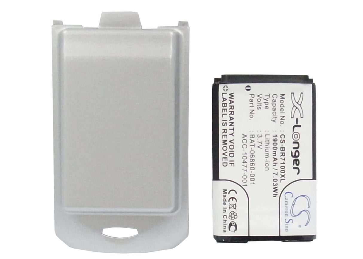 3.7V, Li-ion, 1900mAh, SmartPhone battery fits Blackberry, Acc-10477-001, 7100, 7100r, 7.03Wh Mobile, SmartPhone Cameron Sino Technology Limited (Suspended)