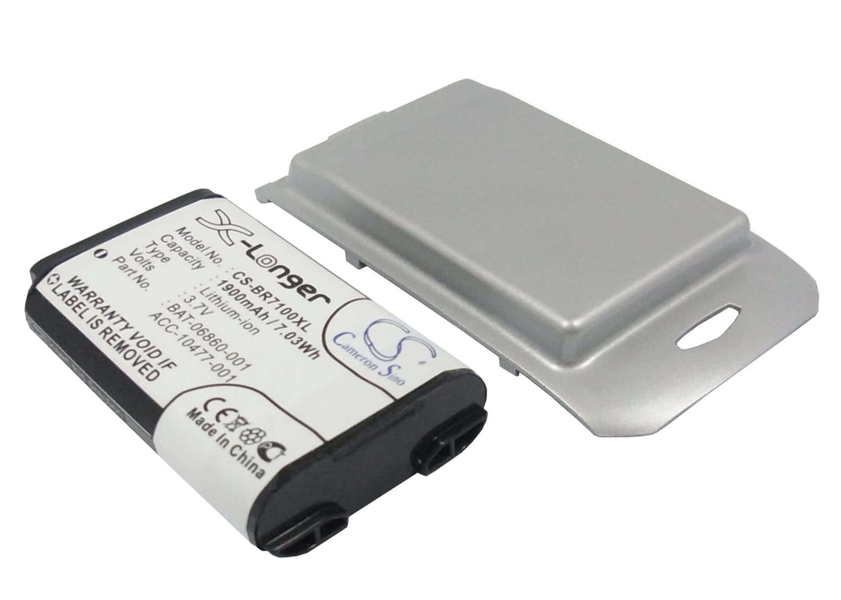 3.7V, Li-ion, 1900mAh, SmartPhone battery fits Blackberry, Acc-10477-001, 7100, 7100r, 7.03Wh Mobile, SmartPhone Cameron Sino Technology Limited (Suspended)