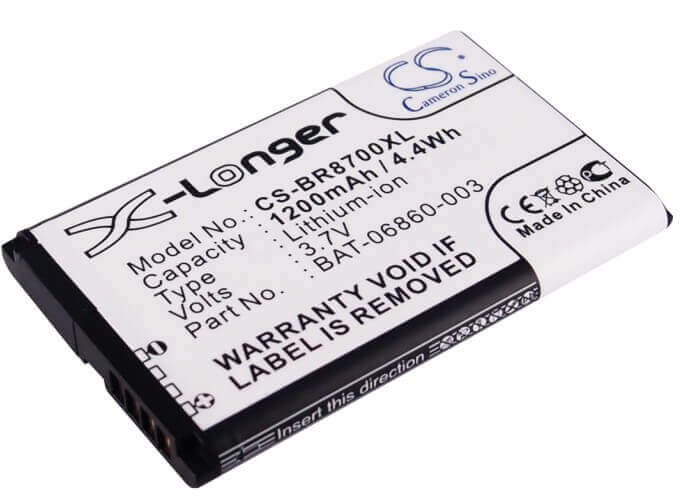Battery For Blackberry 8700, 8700c, 8700f 3.7v, 1200mah - 4.44wh Batteries for Electronics Cameron Sino Technology Limited (Suspended)