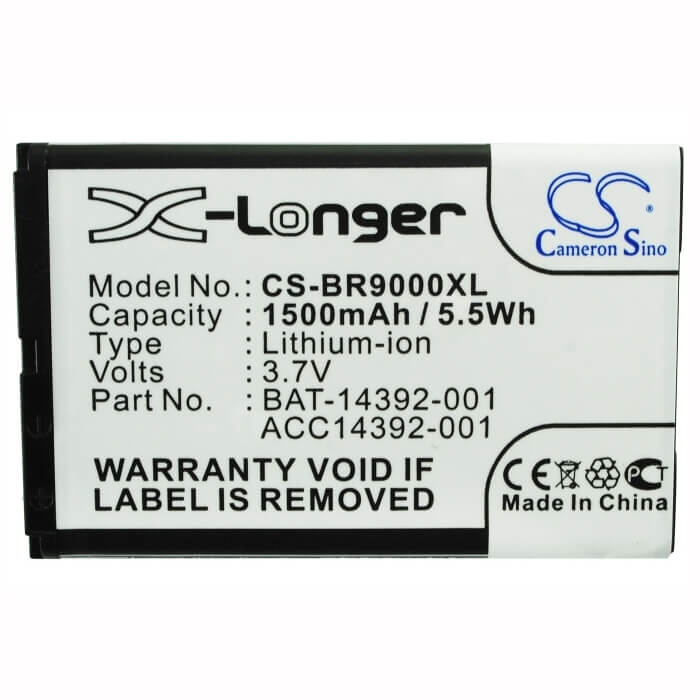 Battery For Blackberry Bold 9000 3.7v, 1500mah - 5.55wh Batteries for Electronics Cameron Sino Technology Limited (Suspended)