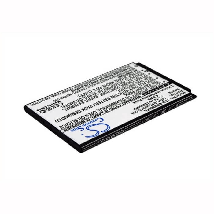 3,7V, Li-ion, 1250mAh, Mobile, Batterie de smartphone compatible Blackberry, Bat-30615-006, Bellagio, Bold 9790, 4,63Wh Mobile, SmartPhone Cameron Sino Technology Limited (Smartphone)