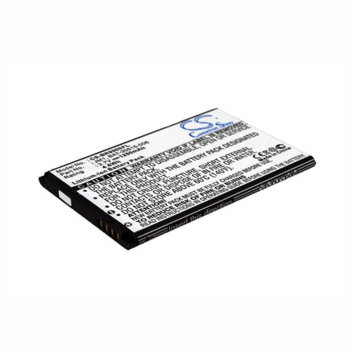 3,7V, Li-ion, 1250mAh, Mobile, Batterie de smartphone compatible Blackberry, Bat-30615-006, Bellagio, Bold 9790, 4,63Wh Mobile, SmartPhone Cameron Sino Technology Limited (Smartphone)
