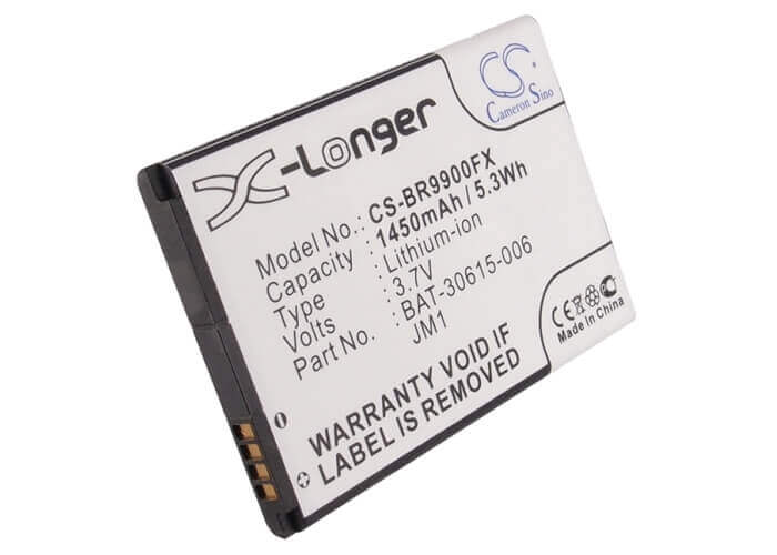 3.7V, Li-ion, 1450mAh, Mobile, SmartPhone battery fits Blackberry, Bat-30615-006, Bellagio, Bold 9790, 5.37Wh Mobile, SmartPhone Cameron Sino Technology Limited (Smartphone)
