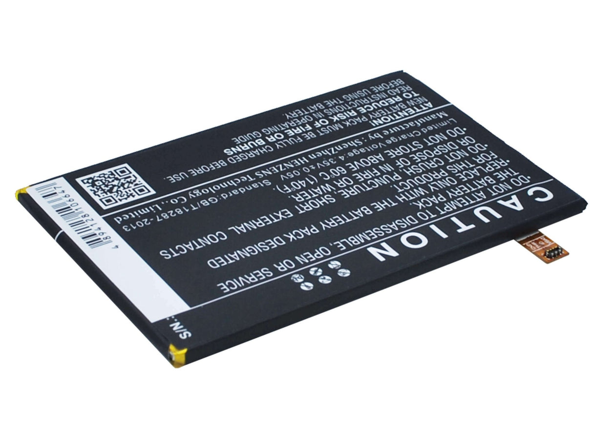 3.8V, Li-Polymer, 2500mAh, SmartPhone battery fits Blackberry, 1icp4/59/93, Classic, Classic 4g, 9.5Wh Mobile, SmartPhone Cameron Sino Technology Limited (Smartphone)