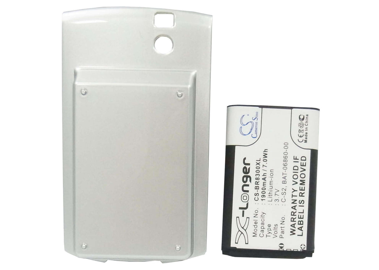 Battery For Blackberry Curve 8300, Curve 8310, Curve 8320 3.7v, 1900mah - 7.03wh Batteries for Electronics Cameron Sino Technology Limited (Suspended)