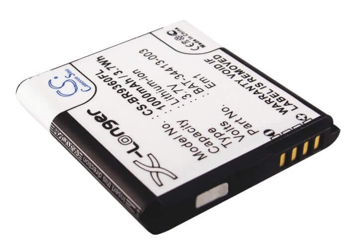 3.7V, Li-ion, 1000mAh, Mobile, SmartPhone battery fits Blackberry, Acc-39508-201, Apollo, Curve 9350, 3.7Wh Mobile, SmartPhone Cameron Sino Technology Limited (Smartphone)