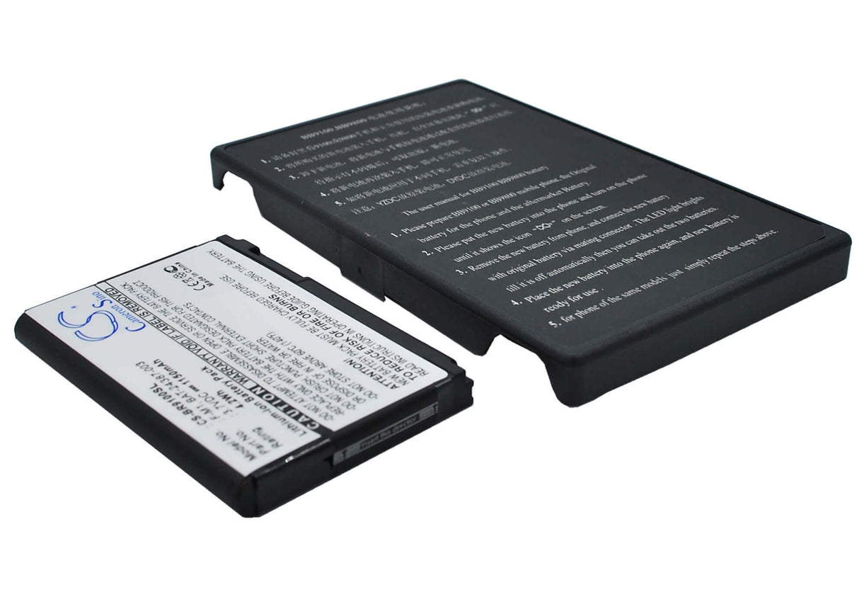 3.7V, Li-ion, 1150mAh, SmartPhone battery fits Blackberry, Bat-24387-003, Pearl 2, Pearl 3g, 4.26Wh Mobile, SmartPhone Cameron Sino Technology Limited (Suspended)