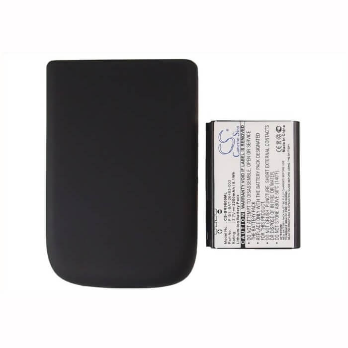 Battery For Blackberry Torch, Torch 9800 3.7v, 2200mah - 8.14wh Batteries for Electronics Cameron Sino Technology Limited (Suspended)