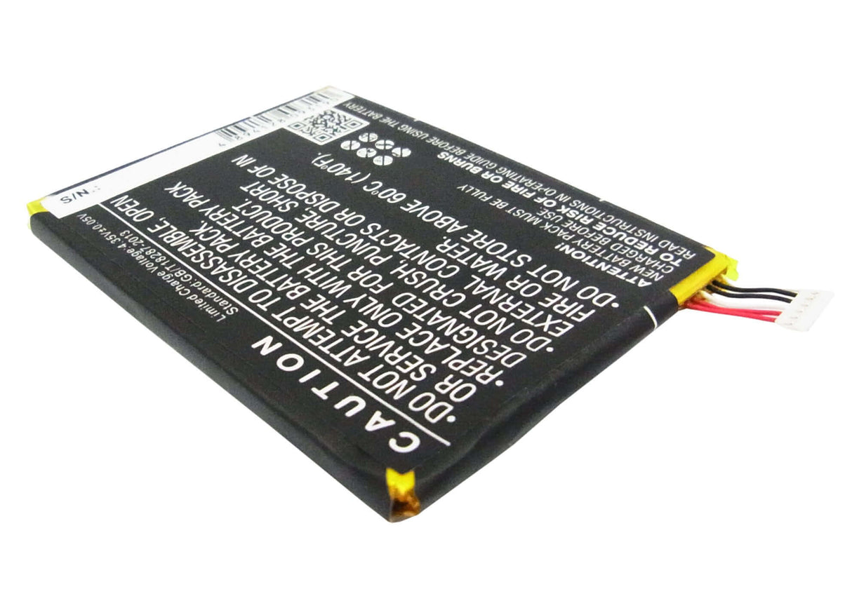 3.8V, Li-Polymer, 2500mAh, SmartPhone battery fits Blackberry, Fih435573, Stj100-1, Z3, 9.5Wh Mobile, SmartPhone Cameron Sino Technology Limited (Smartphone)