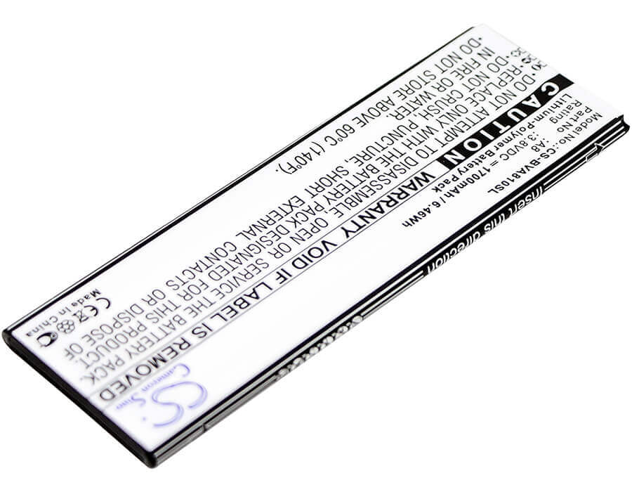 SmartPhone Battery For Blackview, A8 3.8v, 1700mah - 6.46wh Mobile, SmartPhone Cameron Sino Technology Limited