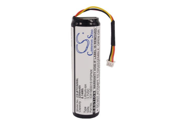 3,7V, Li-ion, 2200mAh, batterie GPS compatible avec Blaupunkt, 7612201334, Lucca 5.2, Travelpilot Lucca, 8.14Wh GPS, Navigator Cameron Sino Technology Limited