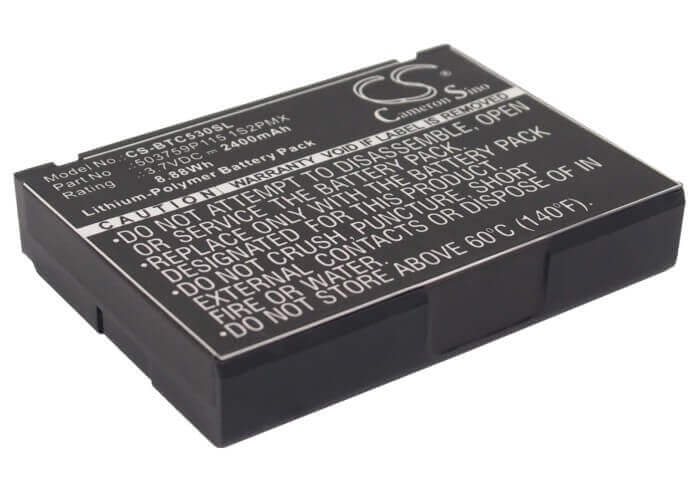 3,7V, Li-Polymer, 2400mAh, batterie GPS compatible avec Blaupunkt, 503759p115 1s2pmx, Lucca 5.3, 8,88Wh GPS, Navigator Cameron Sino Technology Limited