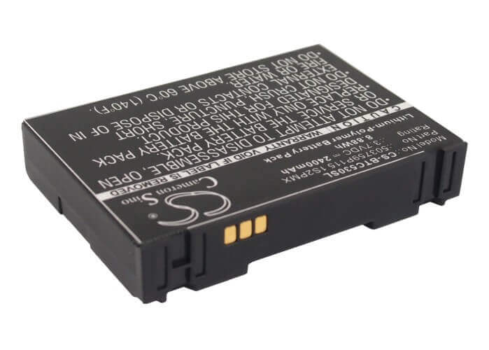 3,7V, Li-Polymer, 2400mAh, batterie GPS compatible avec Blaupunkt, 503759p115 1s2pmx, Lucca 5.3, 8,88Wh GPS, Navigator Cameron Sino Technology Limited