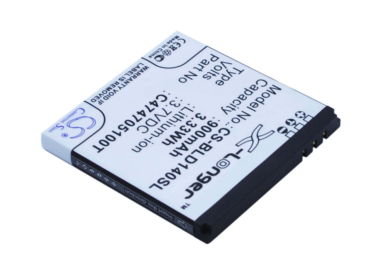 3.7V, Li-ion, 900mAh, SmartPhone battery fits Blu, C474705100t, D140, D141s, 3.33Wh Mobile, SmartPhone Cameron Sino Technology Limited (Smartphone)