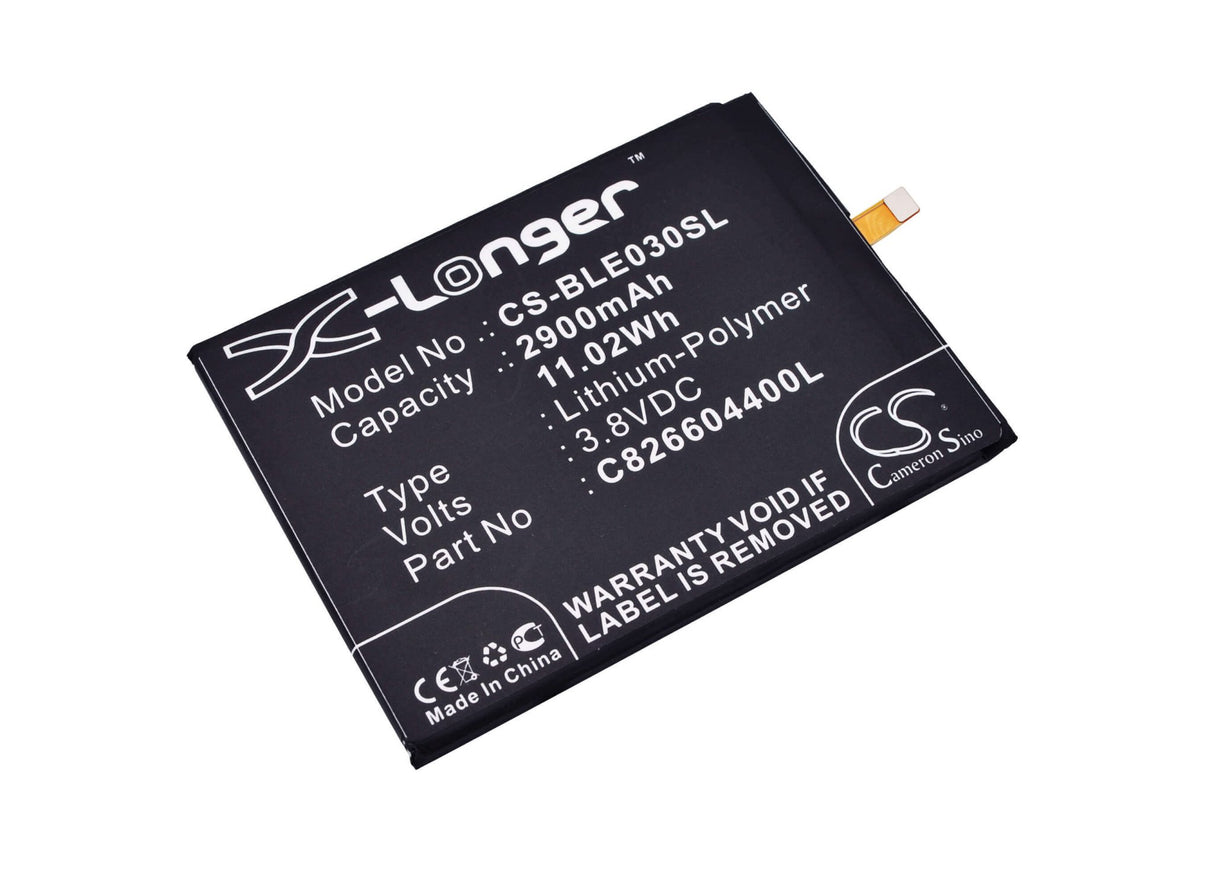 3.8V, Li-Polymer, 2900mAh, SmartPhone battery fits Boway, Blu, Bp-401b, E010q, E030us, 11.02Wh Mobile, SmartPhone Cameron Sino Technology Limited (Smartphone)