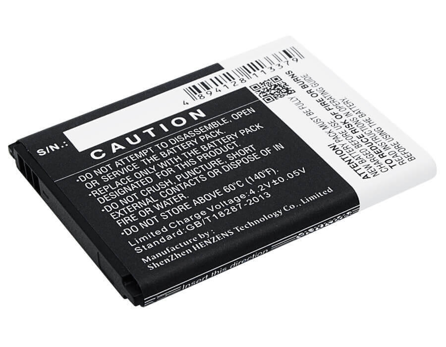 3.7V, Li-ion, 1300mAh, SmartPhone battery fits Blu, C534350105t, Hero Jr, S250, 4.81Wh Mobile, SmartPhone Cameron Sino Technology Limited (Suspended)