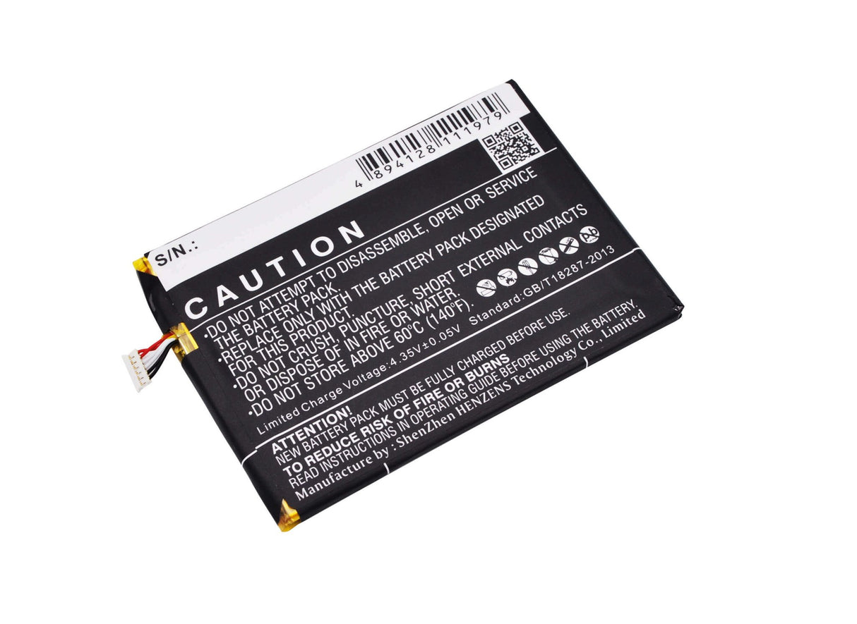 3.8V, Li-Polymer, 2500mAh, SmartPhone battery fits Blu, 13j30s, L210a, L210i, 9.5Wh Mobile, SmartPhone Cameron Sino Technology Limited (Smartphone)