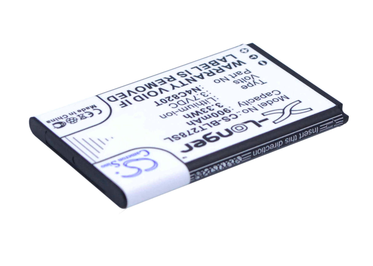 3.7V, Li-ion, 900mAh, SmartPhone battery fits Blu, N4c600t, Aria, Jenny Ii, 3.33Wh Mobile, SmartPhone Cameron Sino Technology Limited (Smartphone)