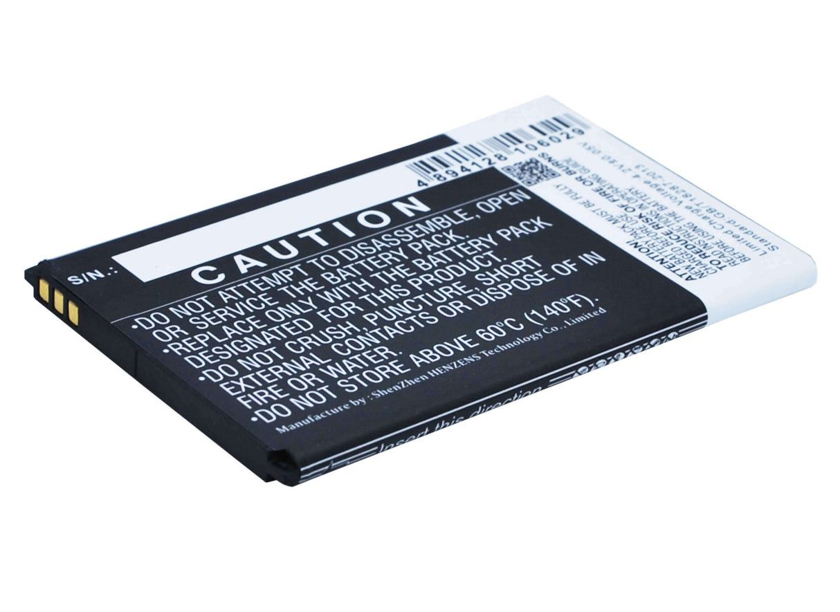 3.7V, Li-ion, 1800mAh, SmartPhone battery fits Blu, C775004180l, D030, D030l, 6.66Wh Mobile, SmartPhone Cameron Sino Technology Limited (Smartphone)
