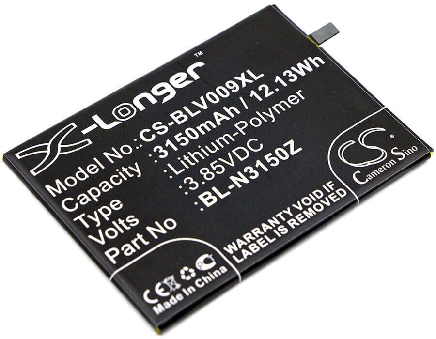 3.85V, Li-Polymer, 3150mAh, SmartPhone battery fits Gionee, Blu, Bl-n3150z, V0070, V0070uu, 12.13Wh Mobile, SmartPhone Cameron Sino Technology Limited (Smartphone)