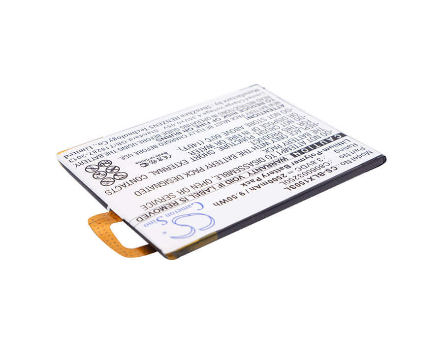 3.8V, Li-Polymer, 2500mAh, SmartPhone battery fits Blu, C806003250l, Win Hd 5.5", X150, 9.5Wh Mobile, SmartPhone Cameron Sino Technology Limited (Smartphone)